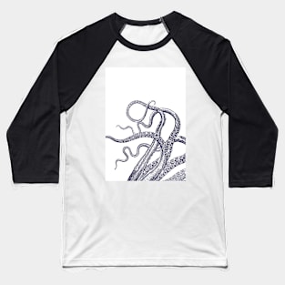 Octopus tentacles squid kraken nautical Baseball T-Shirt